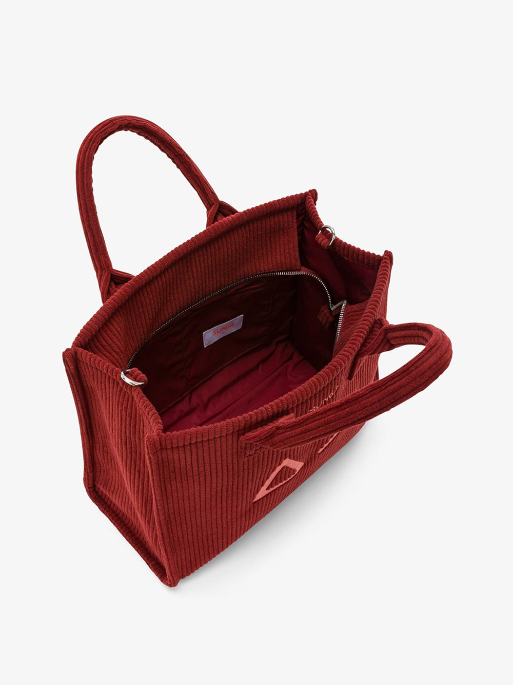Borsa a Mano Sun68 Cali Midi da Donna - Bordeaux