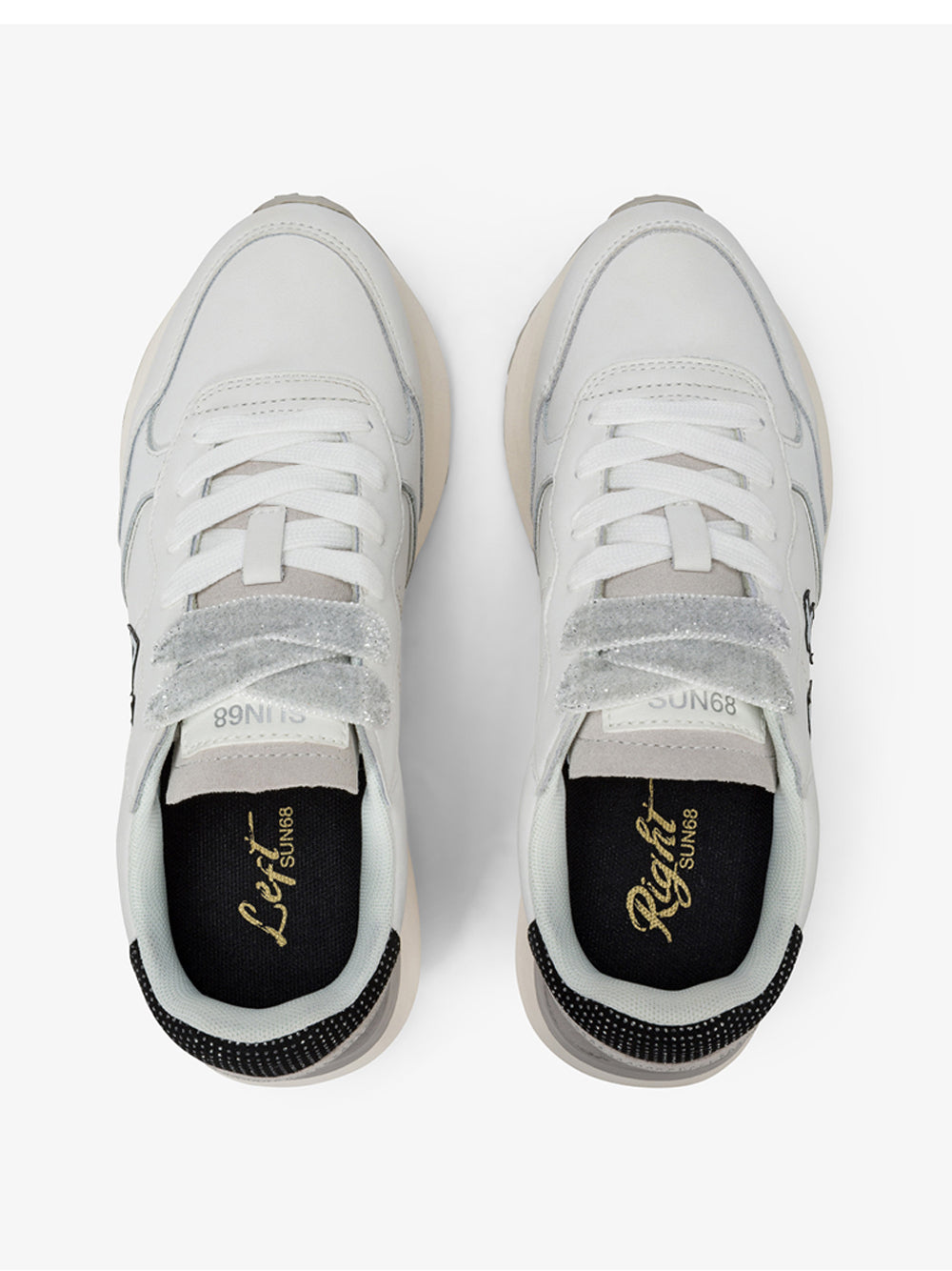 Sneakers Sun68 Big Ally da Donna - Bianco