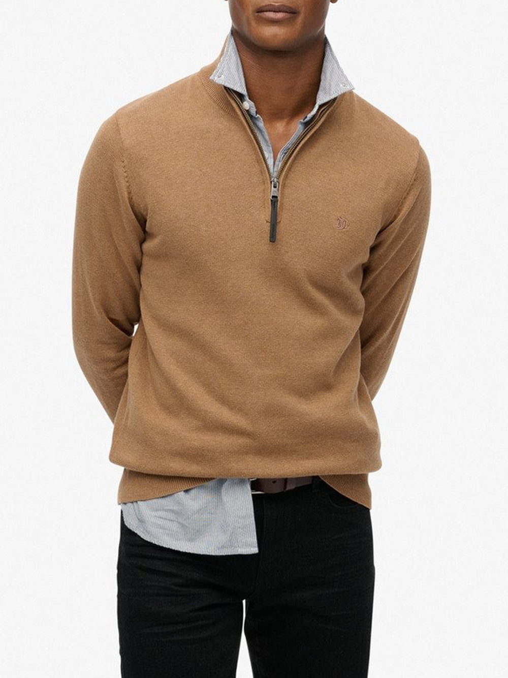 Pullover Superdry da Uomo - Marrone