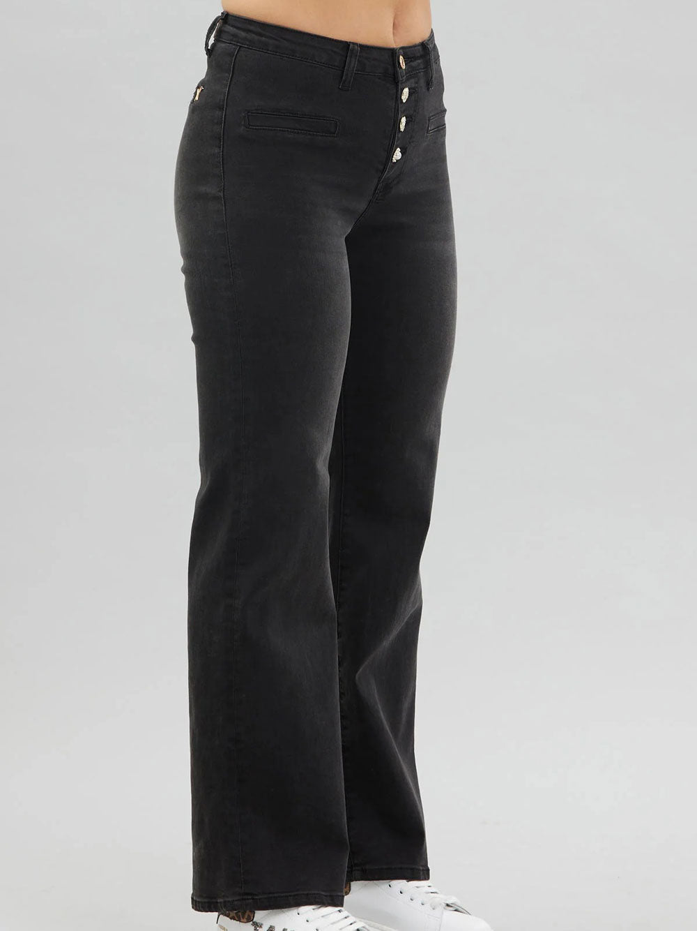 Jeans Straight Take Two Marty da Donna - Nero