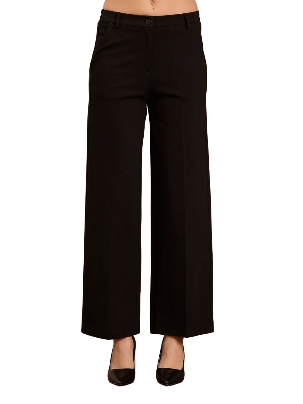 Pantalone Palazzo Take Two da Donna - Nero