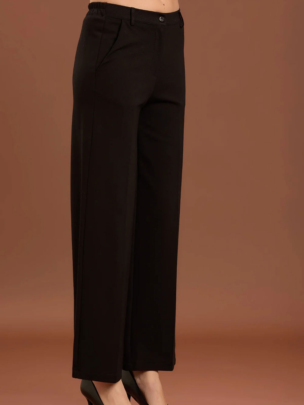 Pantalone Palazzo Take Two da Donna - Nero