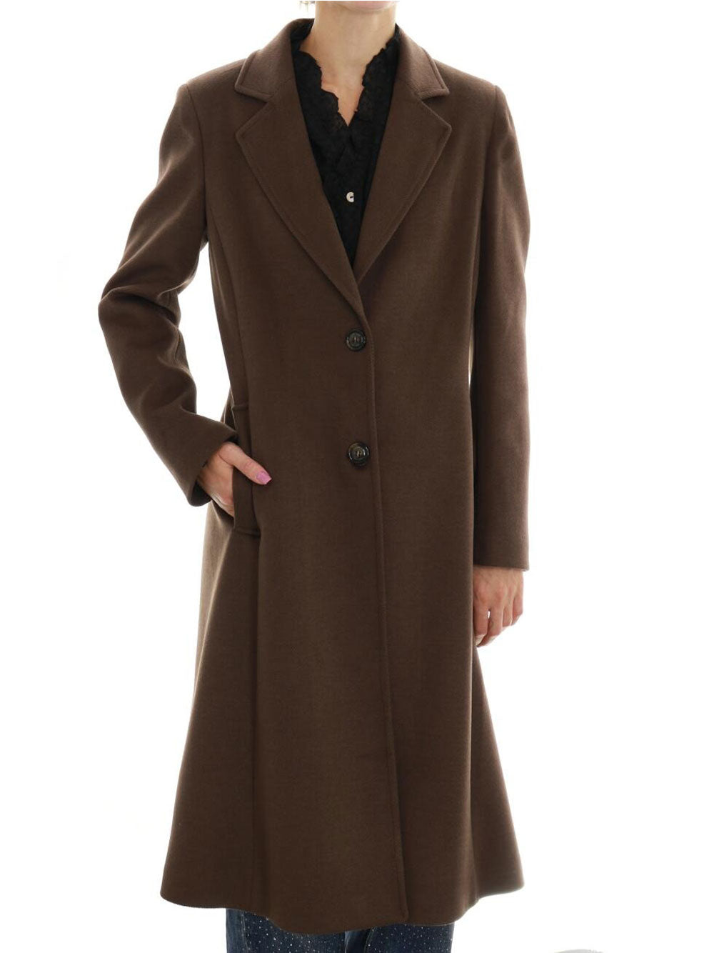 Cappotto Take Two da Donna - Marrone