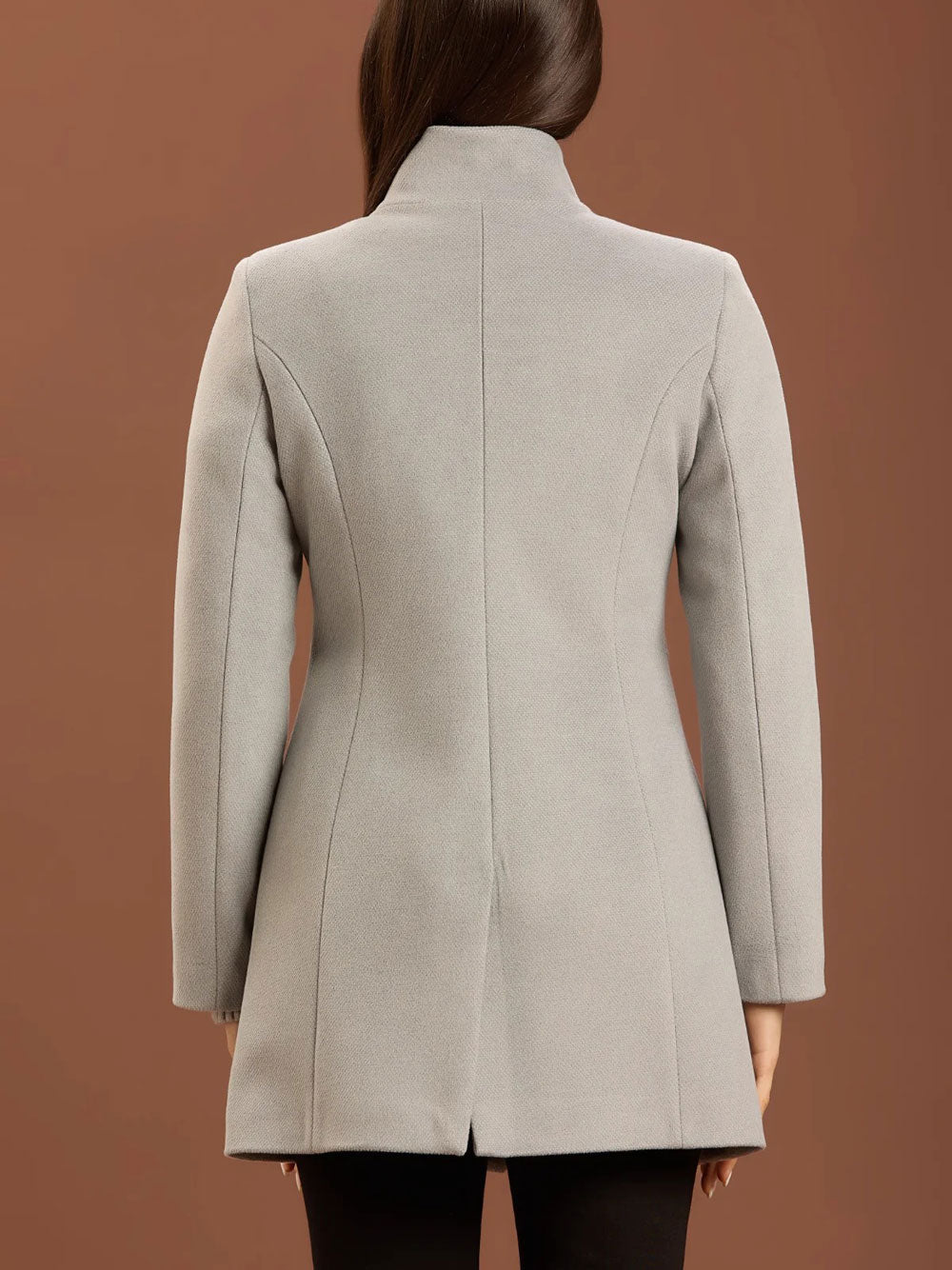 Cappotto Take Two Coreano da Donna - Grigio