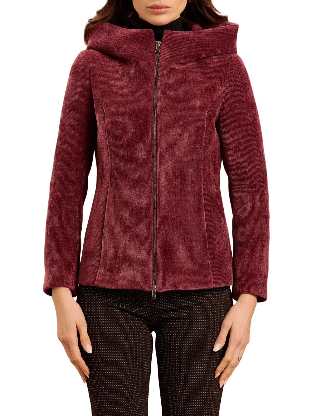 Cappotto Take Two da Donna - Bordeaux