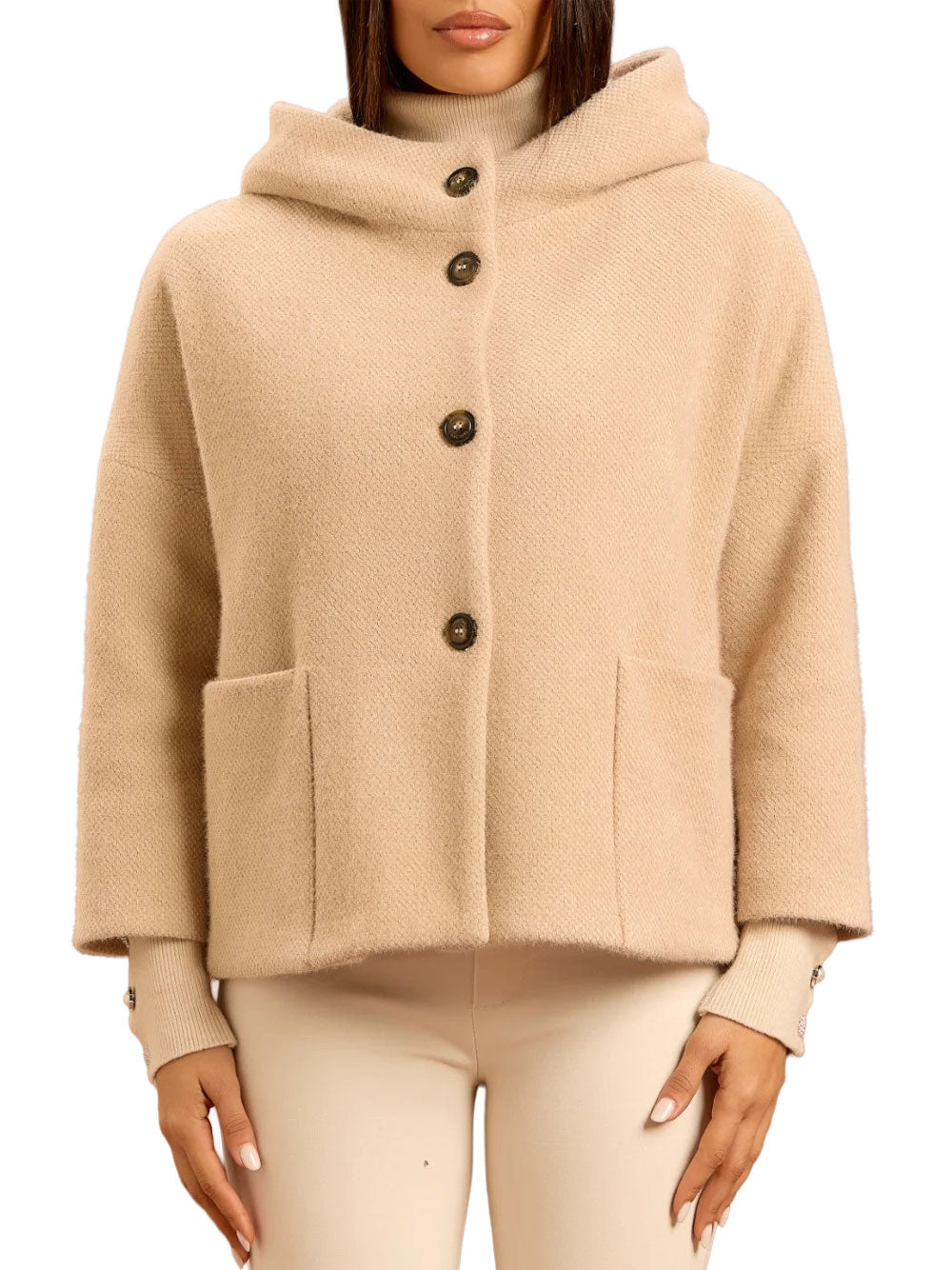 Cappotto Take Two da Donna - Beige