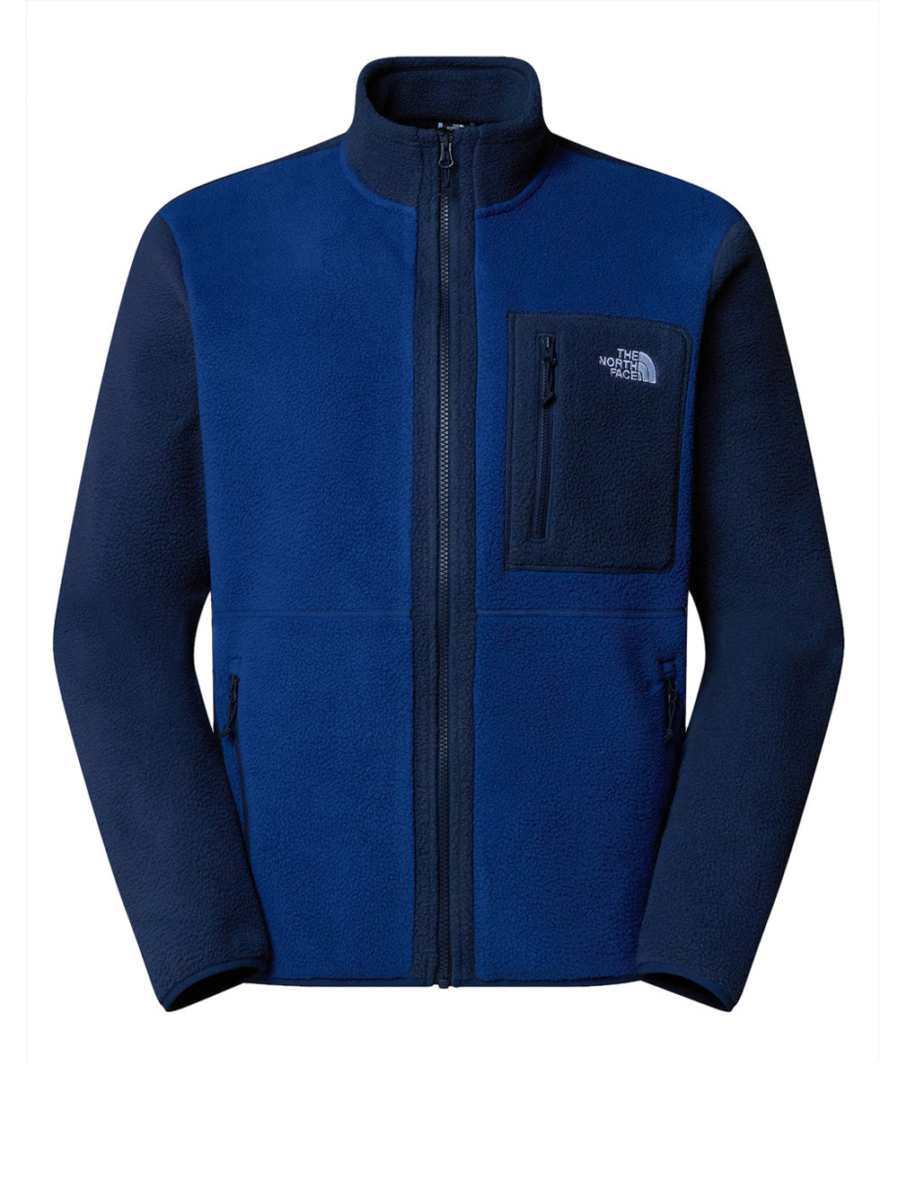 Felpa Zip The North Face Yumiori Pile da Uomo - Blu
