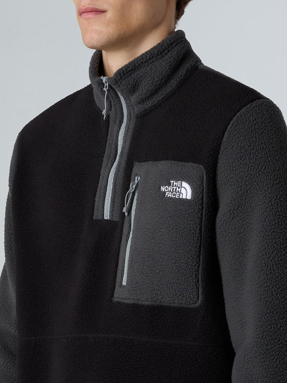 Felpa The North Face Pile Yumiori da Uomo - Nero