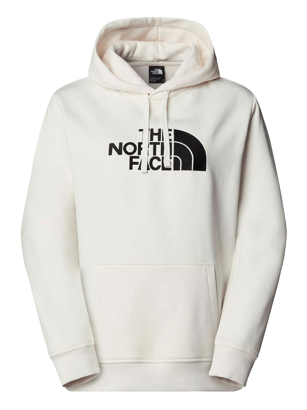 Felpa Cappuccio The North Face Drew Peak da Donna - Bianco