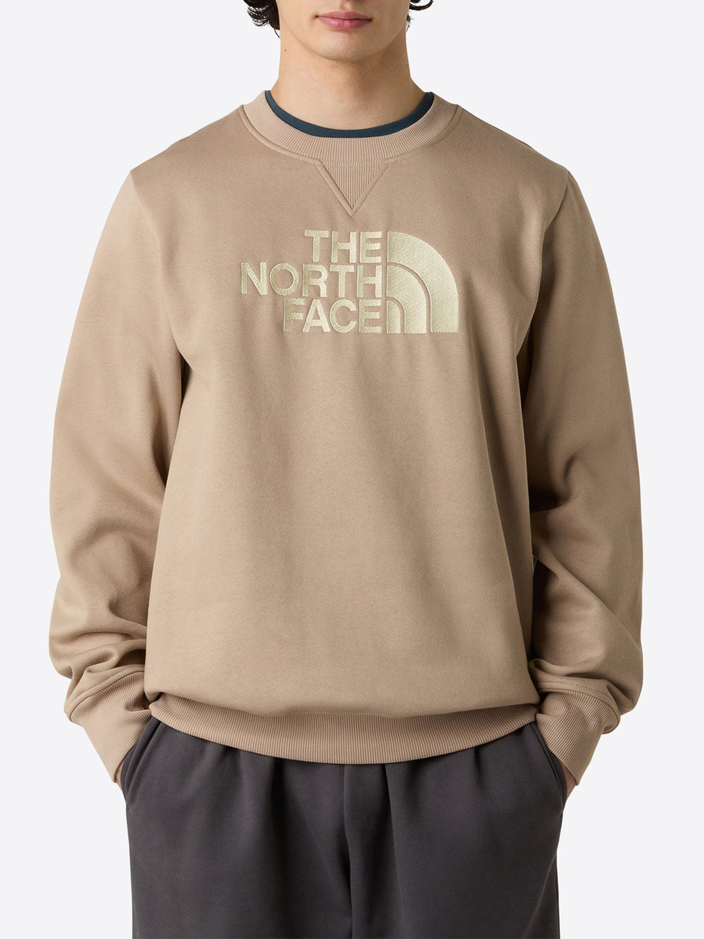 Felpa The North Face da Uomo - Beige