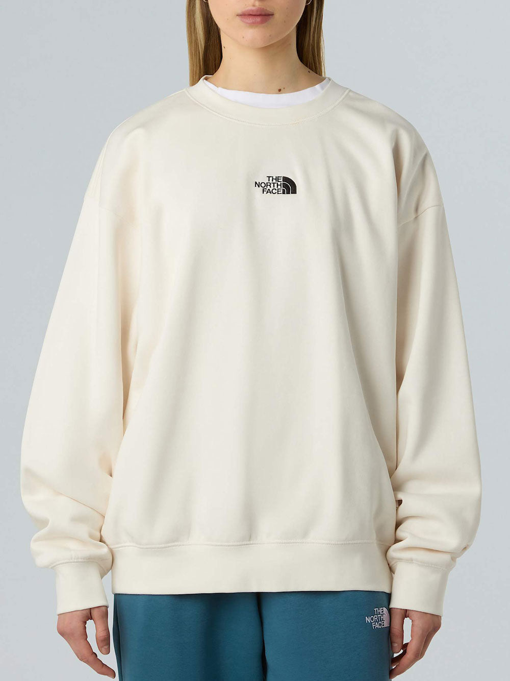 Felpa The North Face Essential Oversize da Donna - Bianco