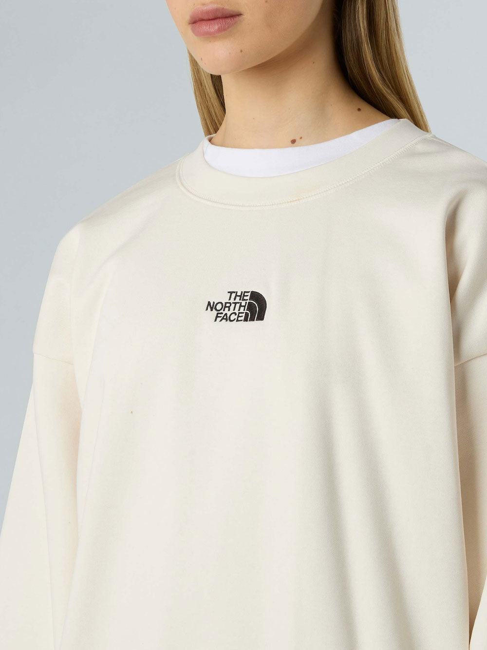 Felpa The North Face Essential Oversize da Donna - Bianco