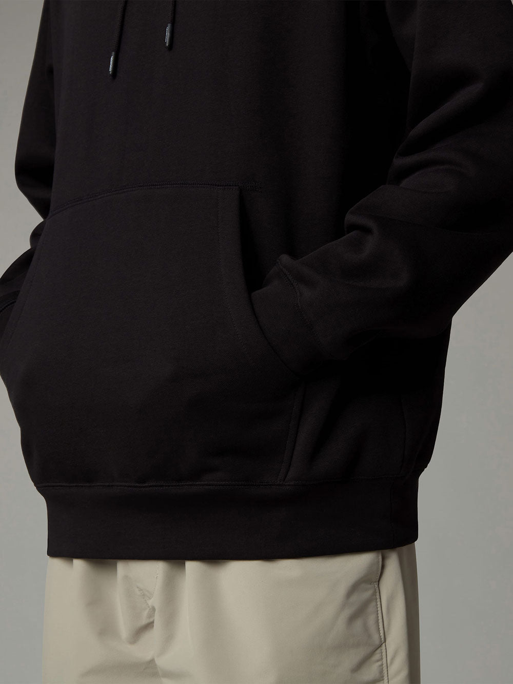 Felpa Cappuccio The North Face Relaxed da Uomo - Nero