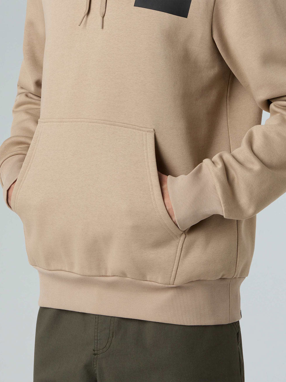 Felpa Cappuccio The North Face Fine da Uomo - Beige