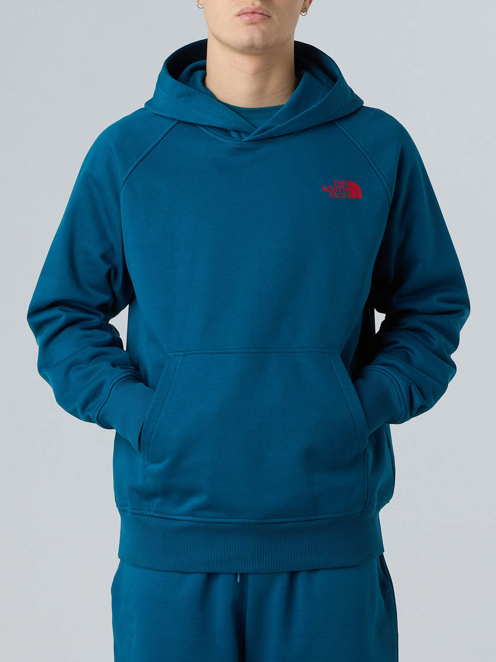 Felpa Cappuccio The North Face da Uomo - Blu