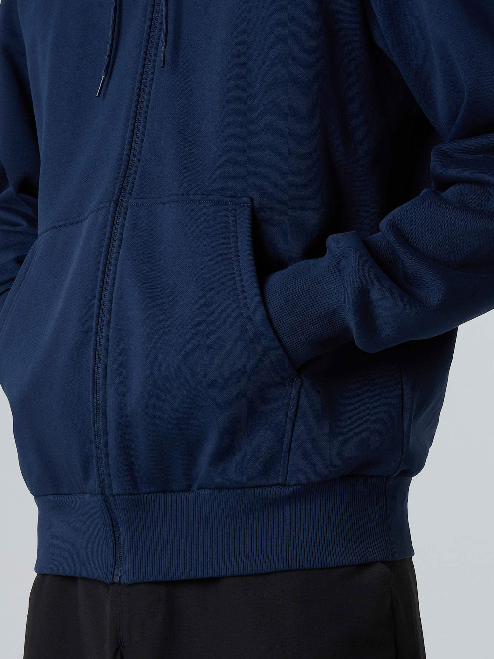 Felpa Zip The North Face Simple Dome da Uomo - Blu