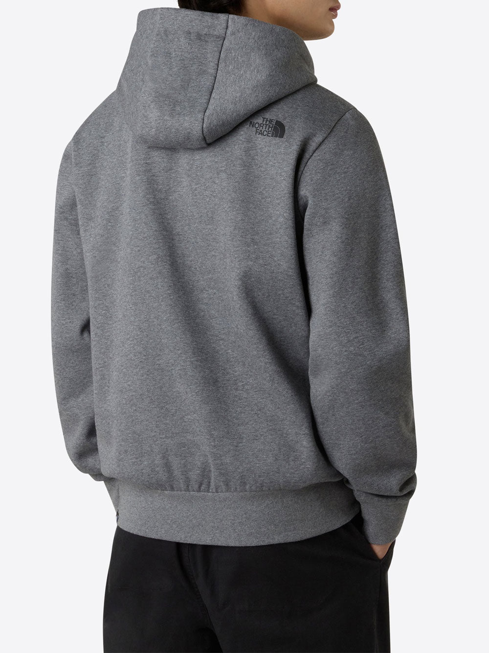 Felpa Cappuccio The North Face da Uomo - Grigio