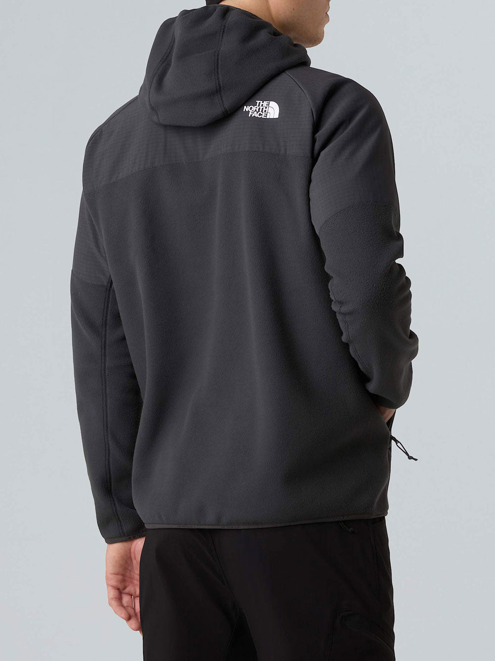 Giubbino The North Face pile Glacier da Uomo - Nero