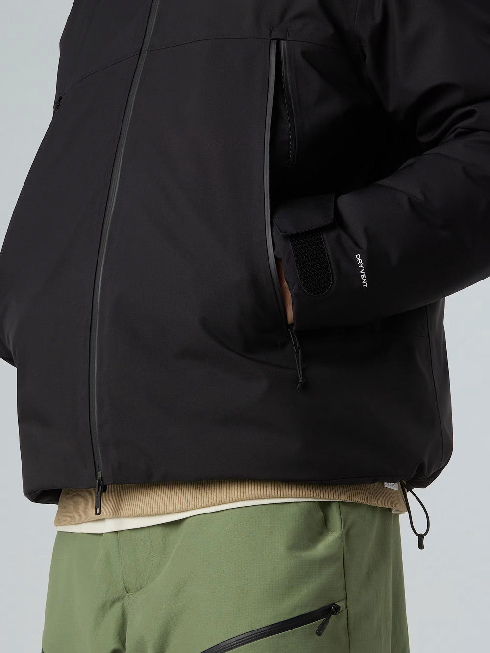 Giubbino The North Face Range Down da Uomo - Nero