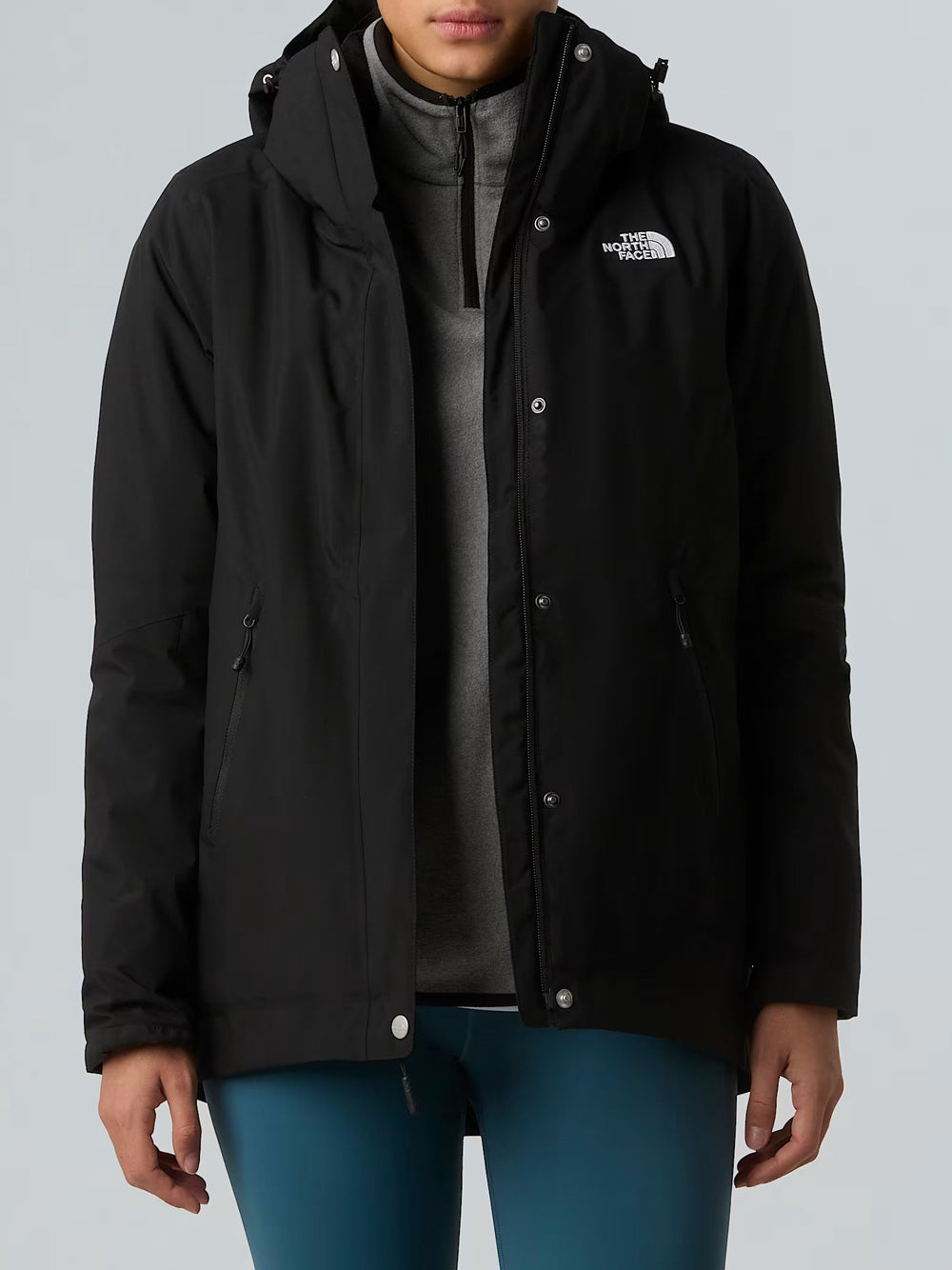 Giubbino The North Face Inlux Insulated da Donna - Nero