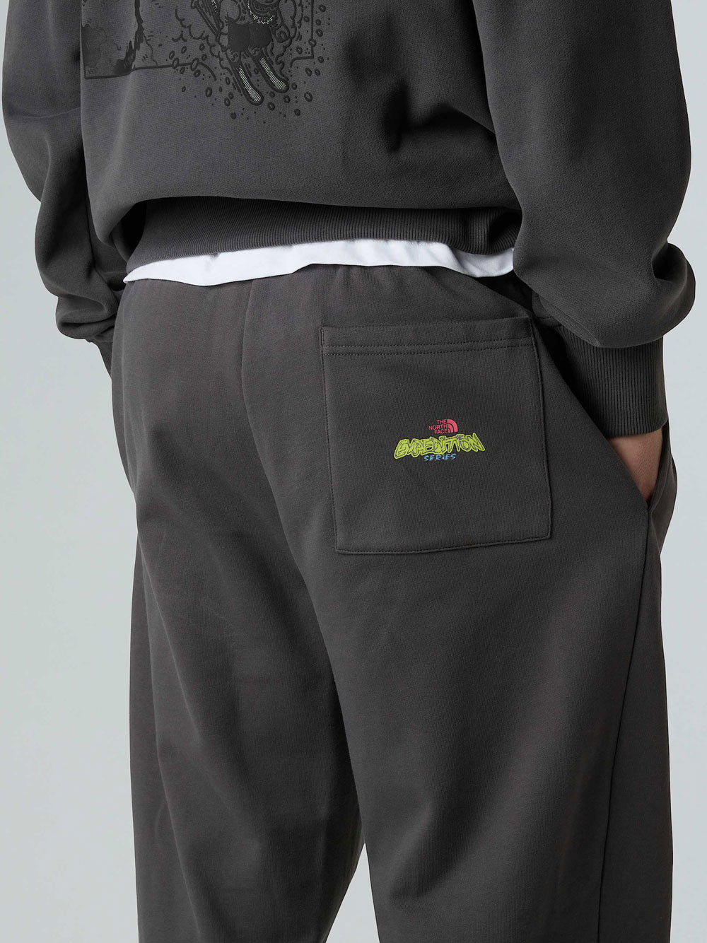 Pantalone Tuta The North Face Expedition Relaxed da Uomo - Grigio