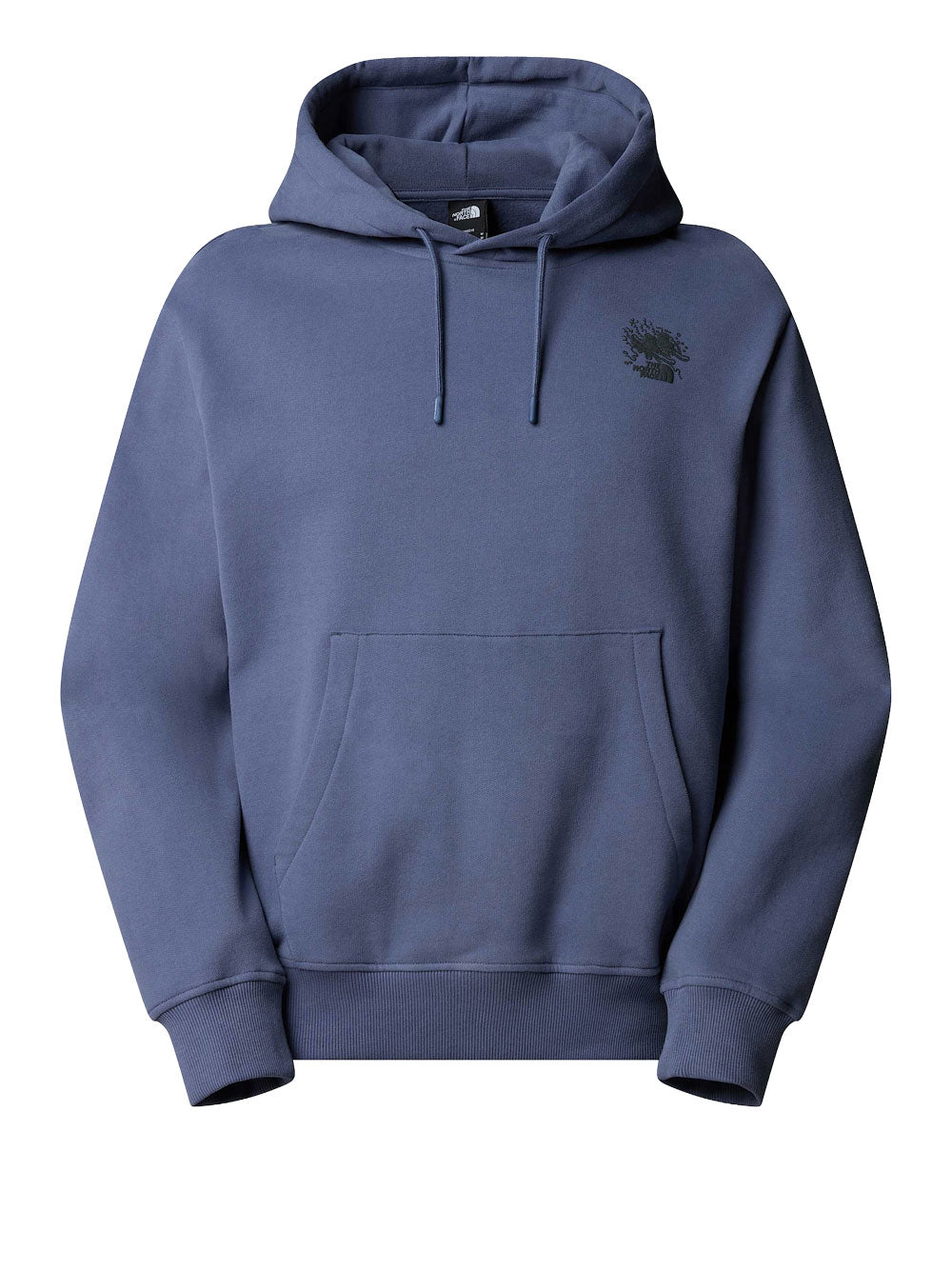 Felpa Cappuccio The North Face Powder Days da Uomo - Viola