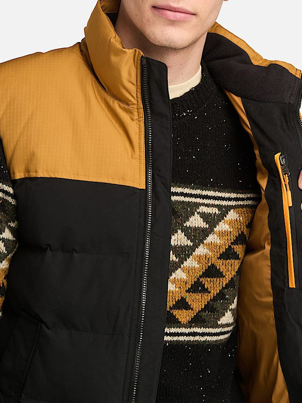 Smanicato Timberland da Uomo - Giallo Nero