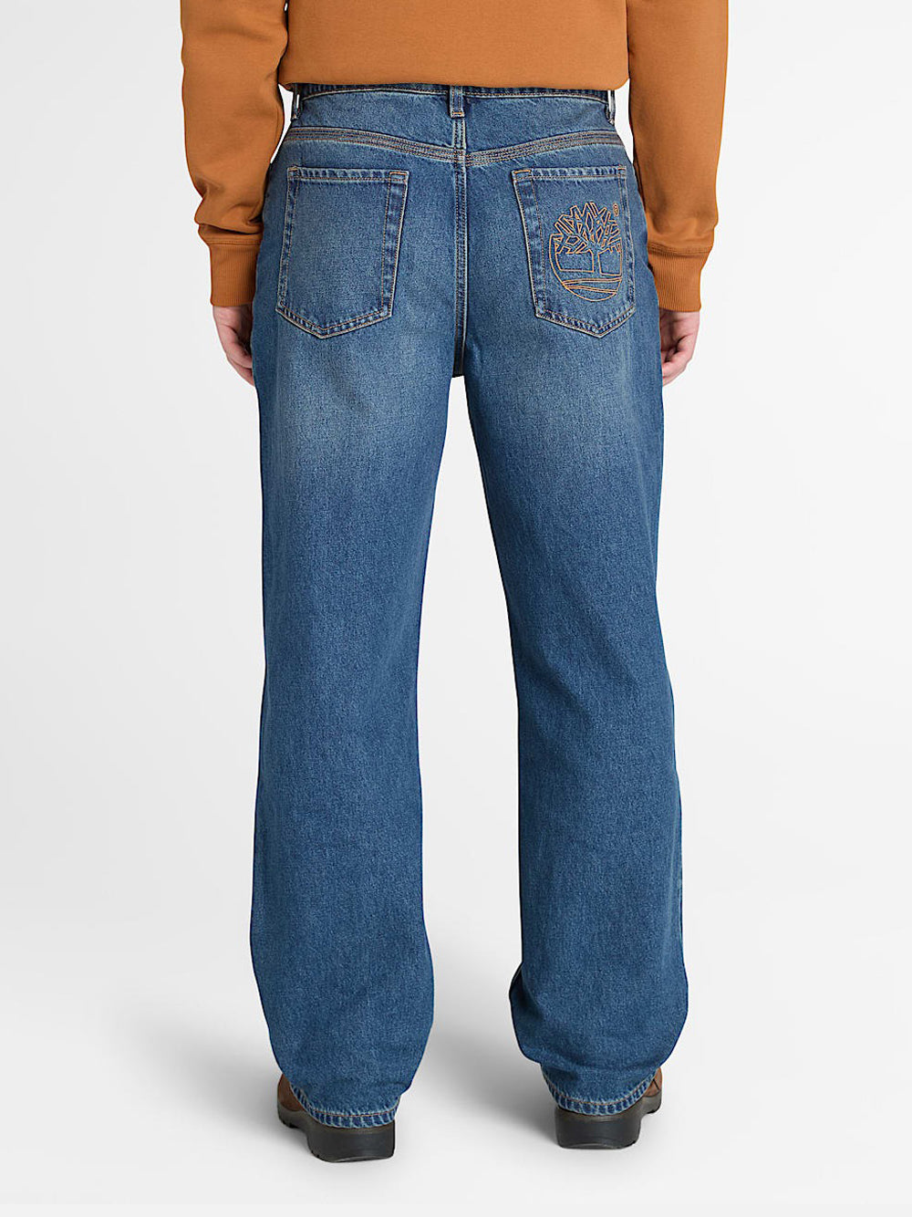 Jeans Straight Timberland da Uomo - Denim