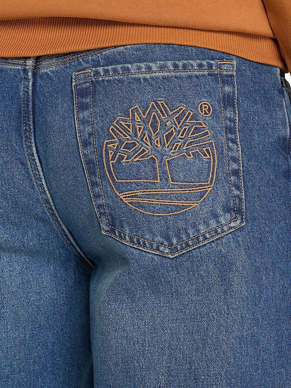 Jeans Straight Timberland da Uomo - Denim