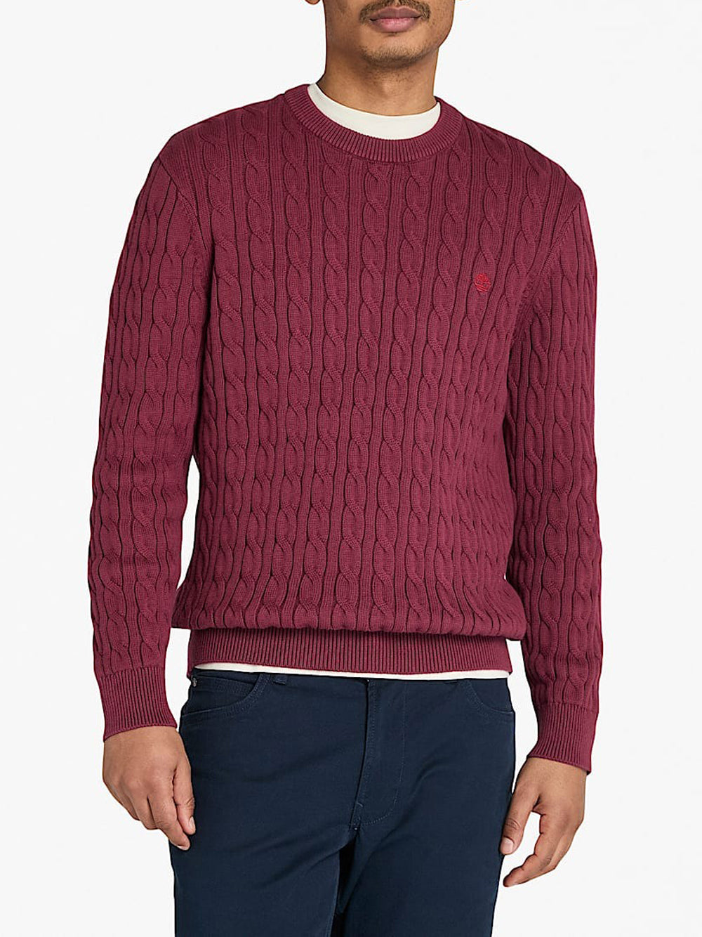 Pullover Timberland da Uomo - Bordeaux