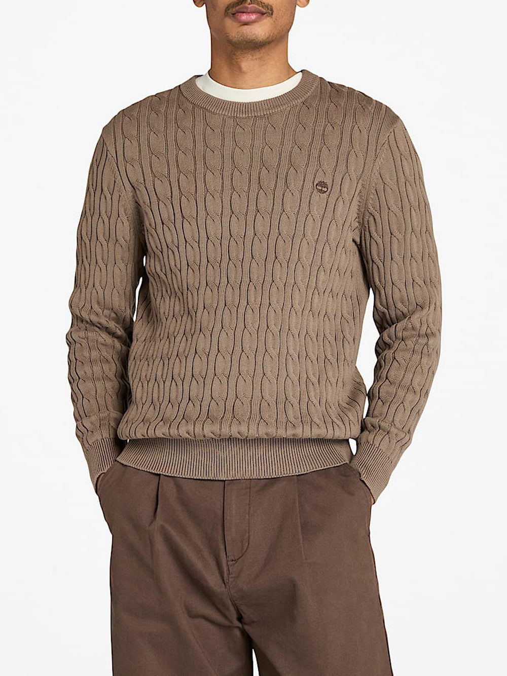 Pullover Timberland da Uomo - Beige