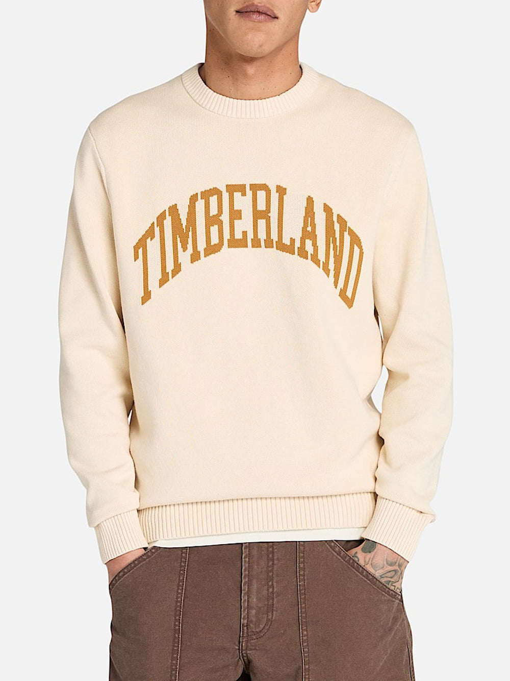 Maglione Timberland da Uomo - Avorio