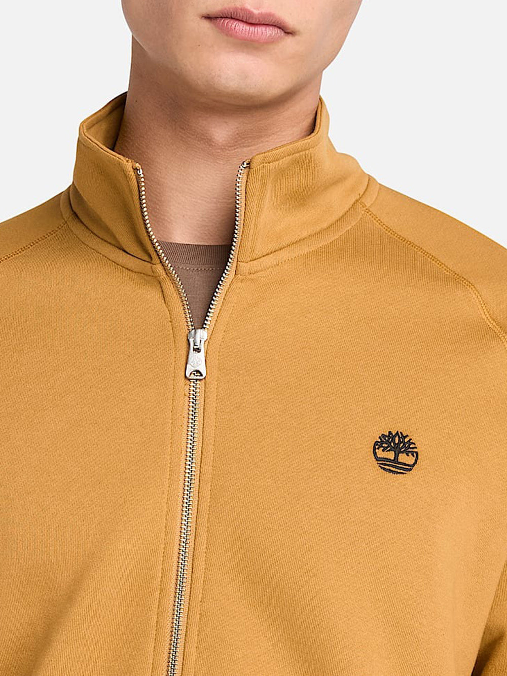 Felpa Zip Timberland da Uomo - Giallo