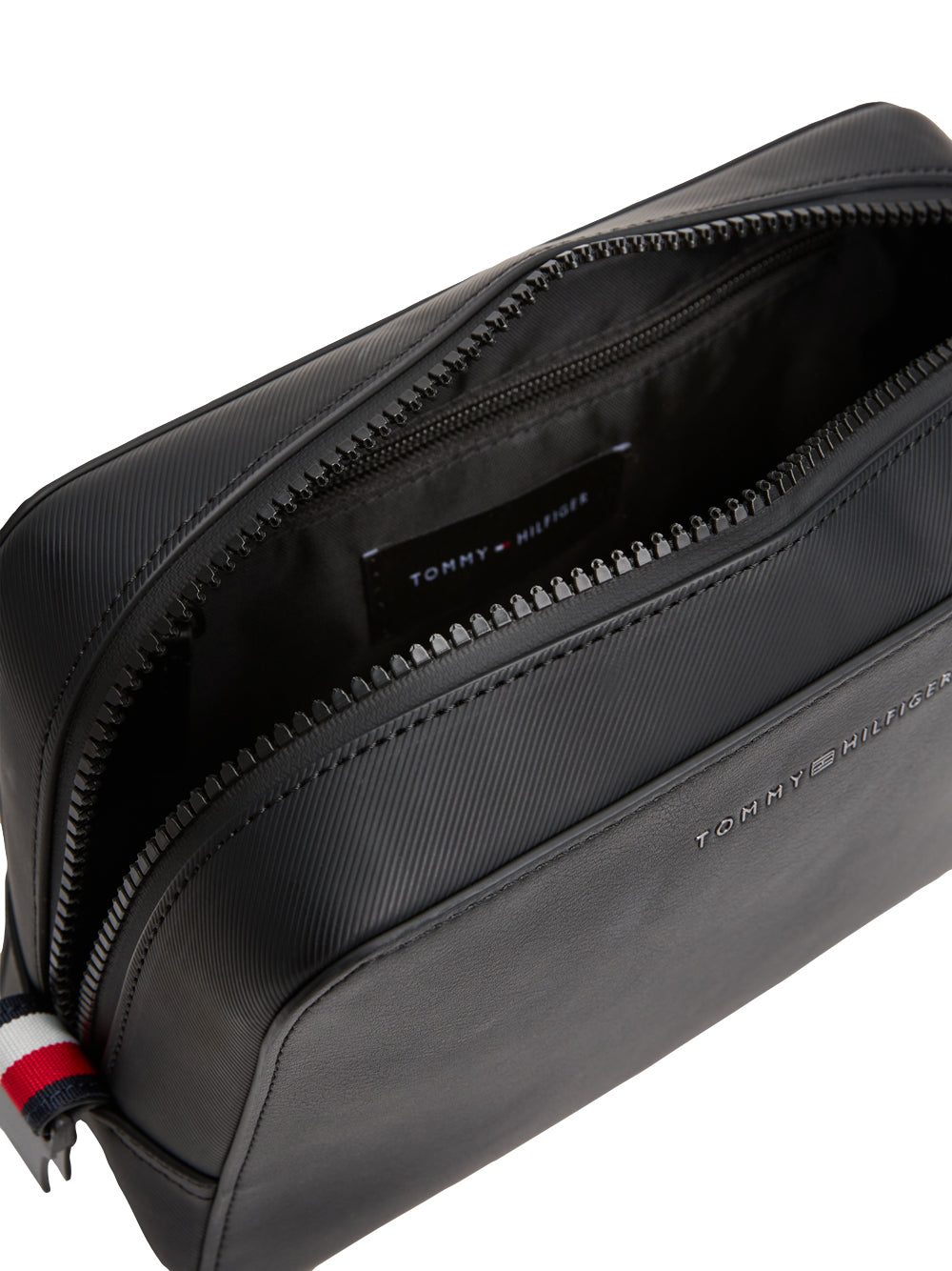 Tommy Hilfiger Borsa Pochette Uomo Mod. AM0AM13527 BDS Nero