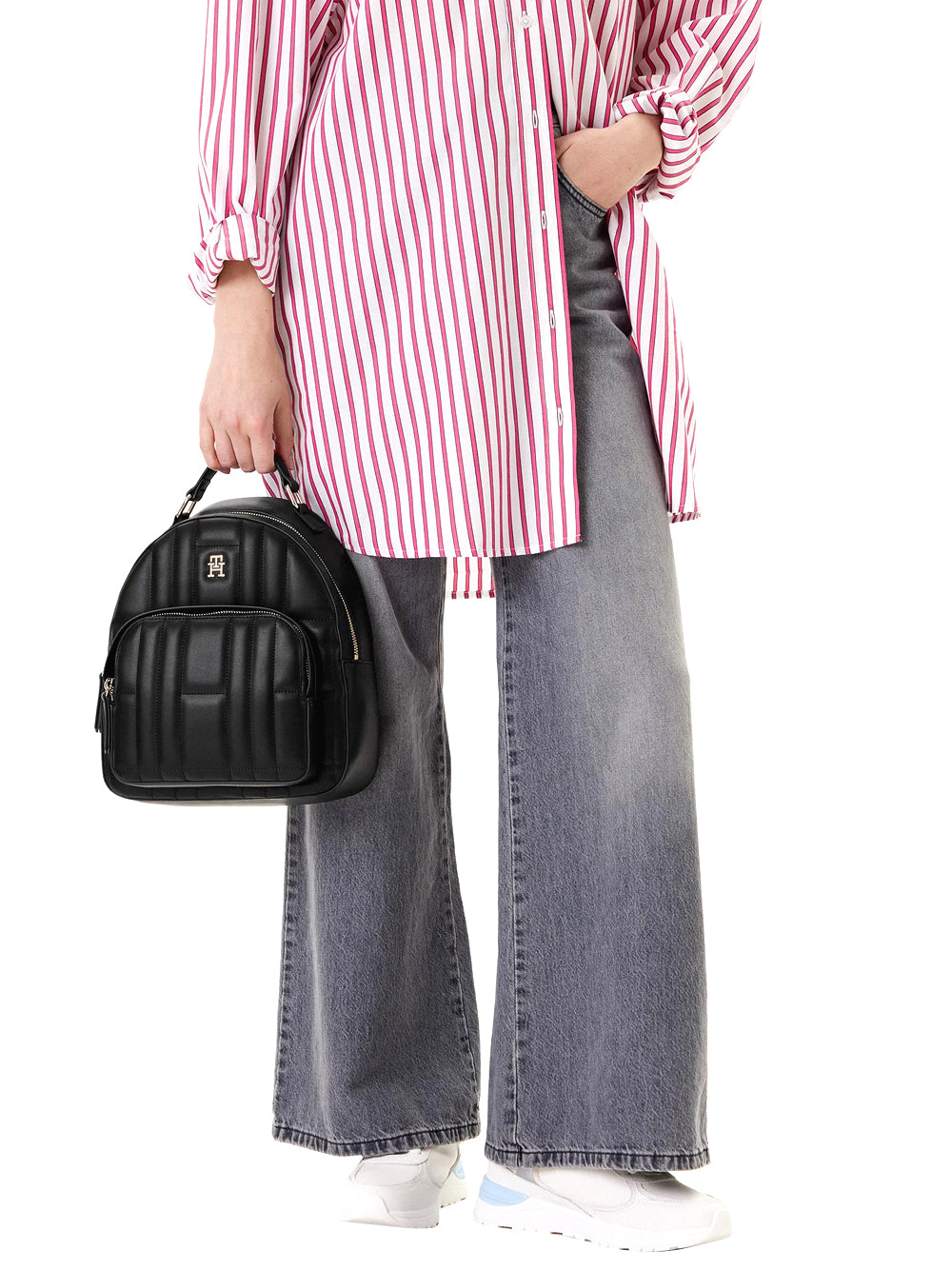 Tommy Hilfiger Zaino Donna Mod. AWOAW17472 BDS Nero