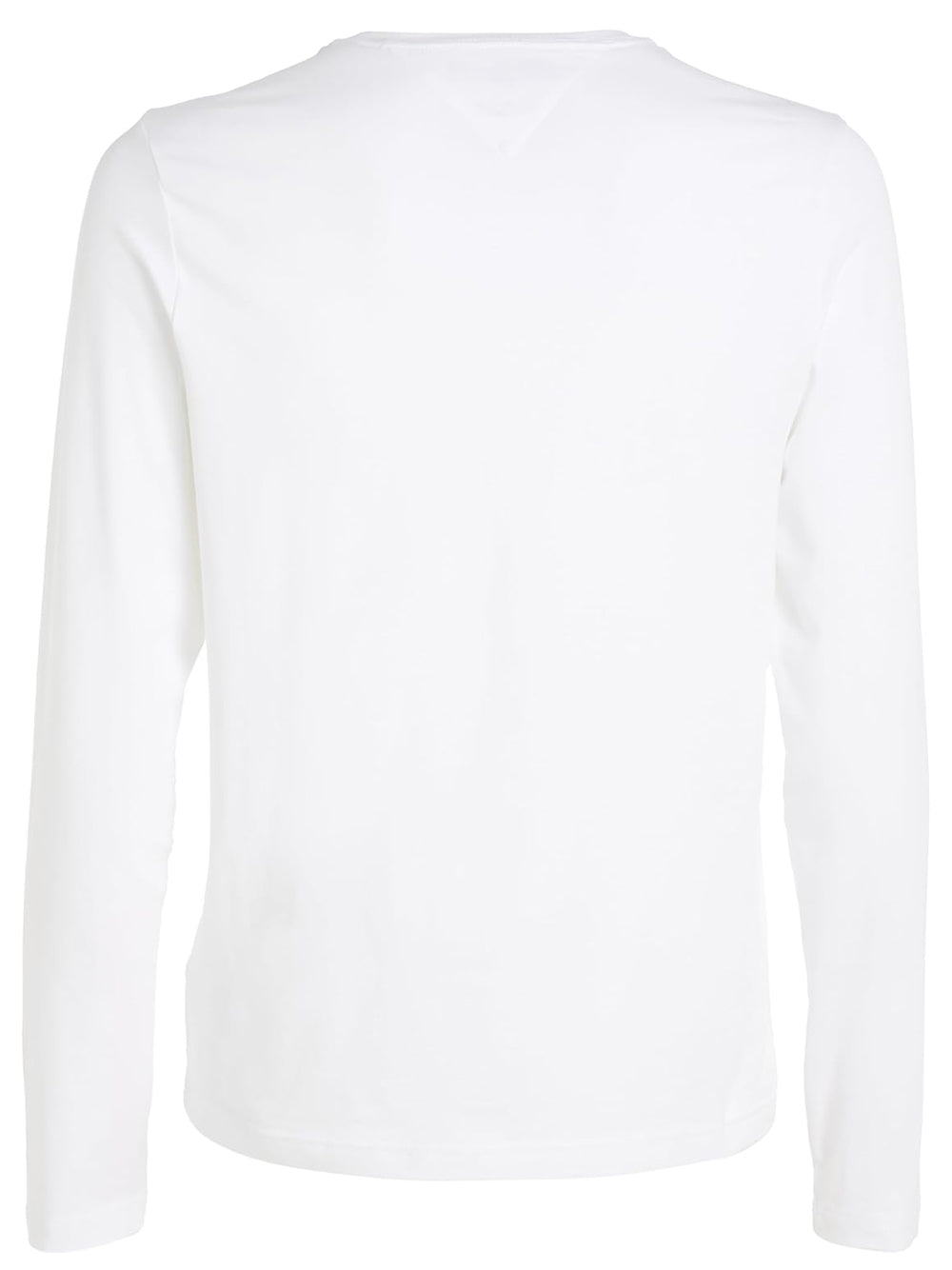 Tommy Hilfiger T-shitr Manica Lunga Uomo Mod. MW0MW10804 YBR Bianco