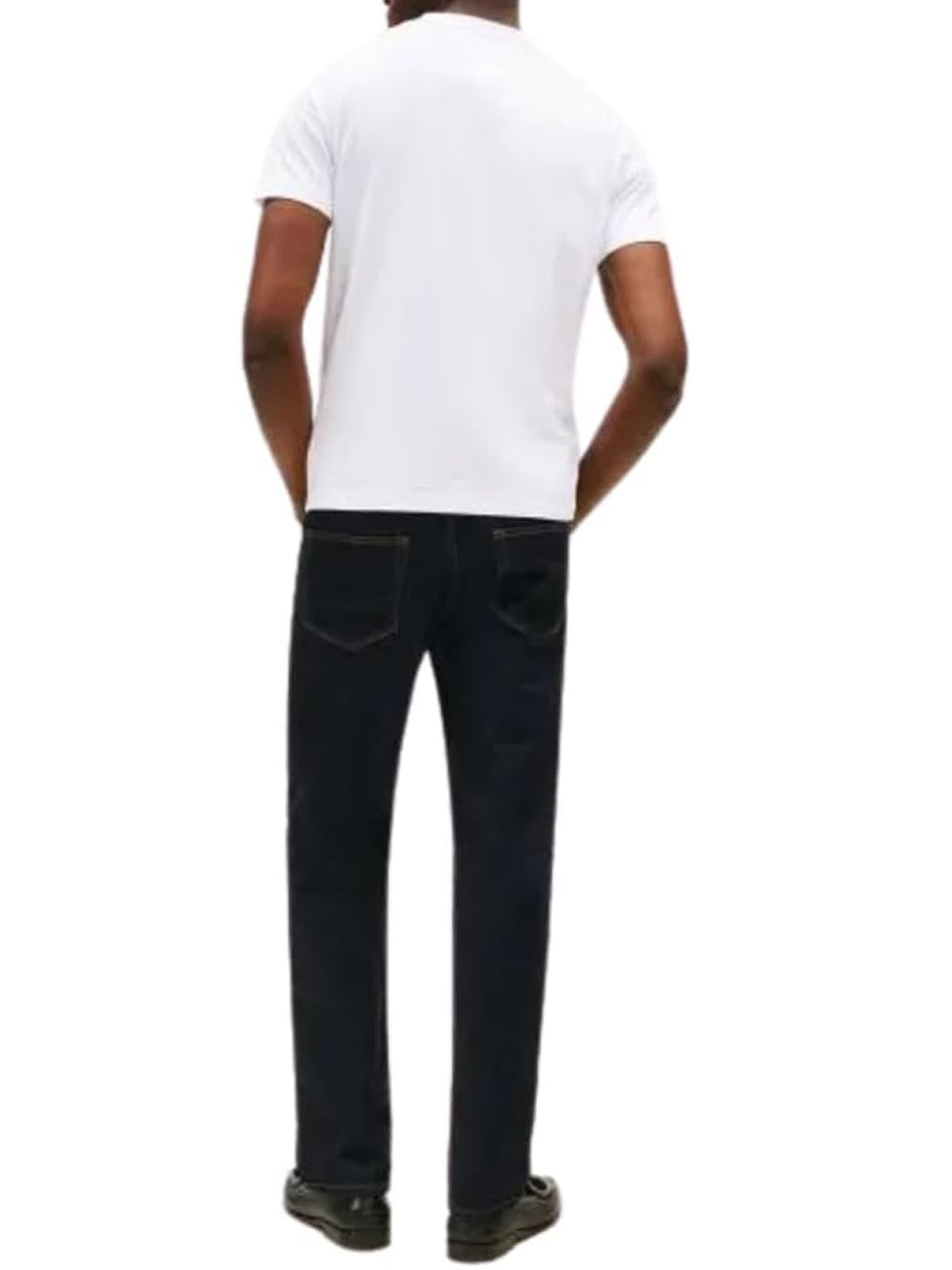 Tommy Hilfiger T-shirt Uomo Mod. MW0MW39356 YBR Bianco