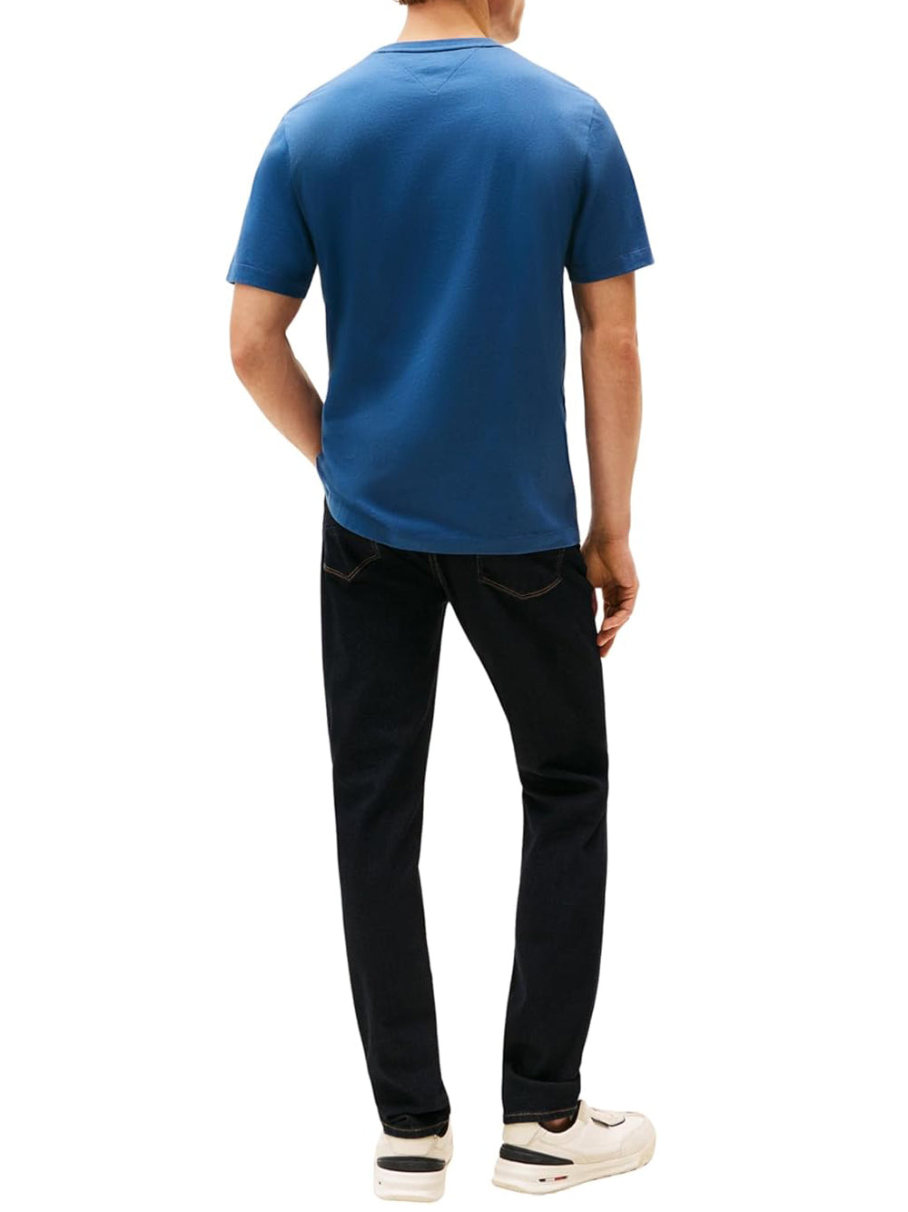 Tommy Hilfiger T-shirt Uomo Mod. MW0MW39995 DBZ Denim Blu