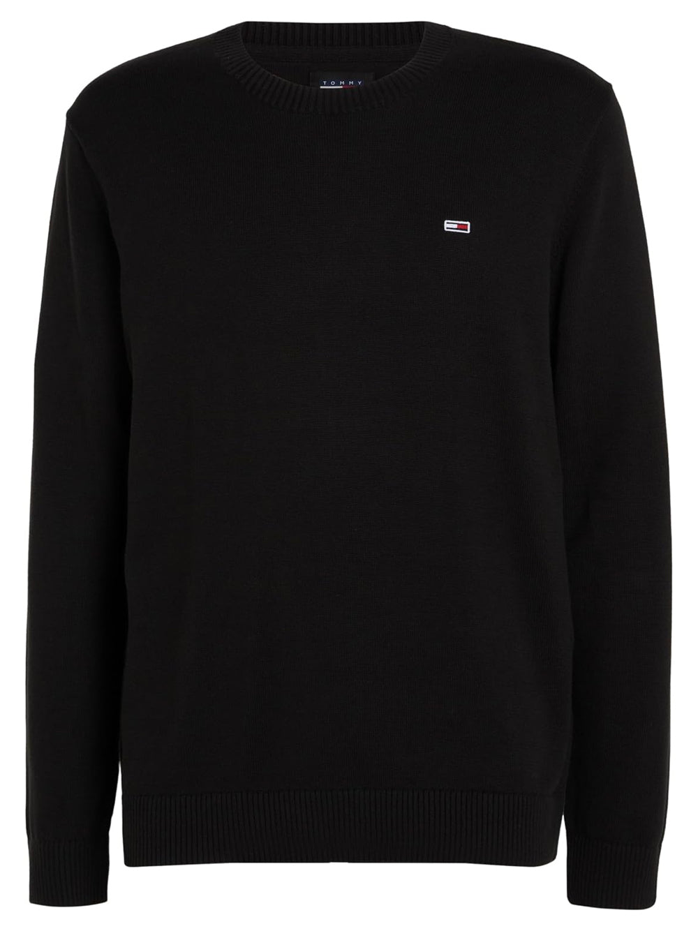 Tommy Hilfiger Tommy Hilfiger Maglione Girocollo Uomo Mod. DM0DM18895 BDS BLACK Nero