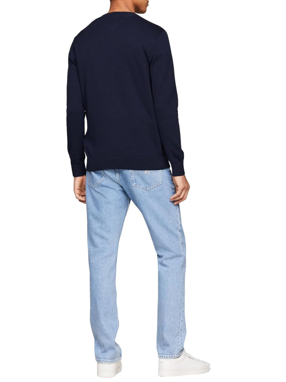 Tommy Hilfiger Tommy Hilfiger Maglione Girocollo Uomo Mod. DM0DM18895 C1G Blu