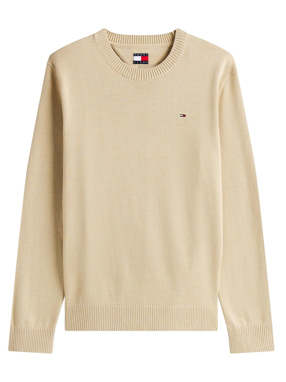 Tommy Hilfiger Tommy Hilfiger Maglione Girocollo Uomo Mod. DM0DM18895 RBV Beige