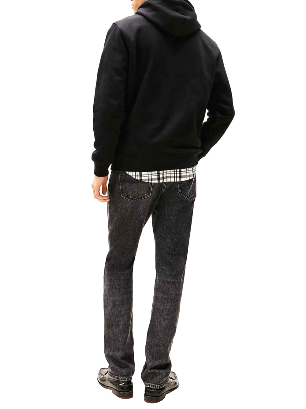 Tommy Hilfiger Tommy Hilfiger Felpa cappuccio Uomo Mod. DM0DM20258 BDS BLACK Nero