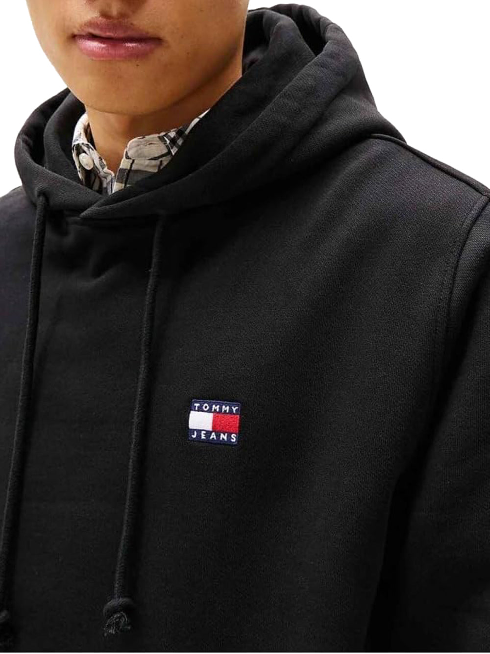 Tommy Hilfiger Tommy Hilfiger Felpa cappuccio Uomo Mod. DM0DM20258 BDS BLACK Nero