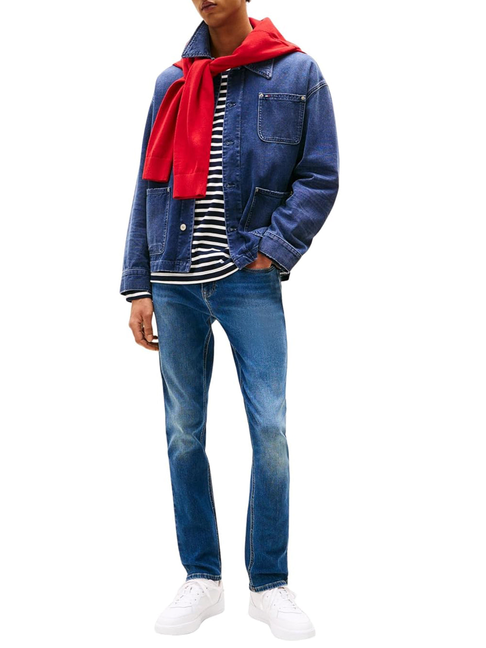 Tommy Hilfiger Tommy Hilfiger Jeans Uomo Mod. DM0DM21238 SCANTON 1BK DENIM Blu