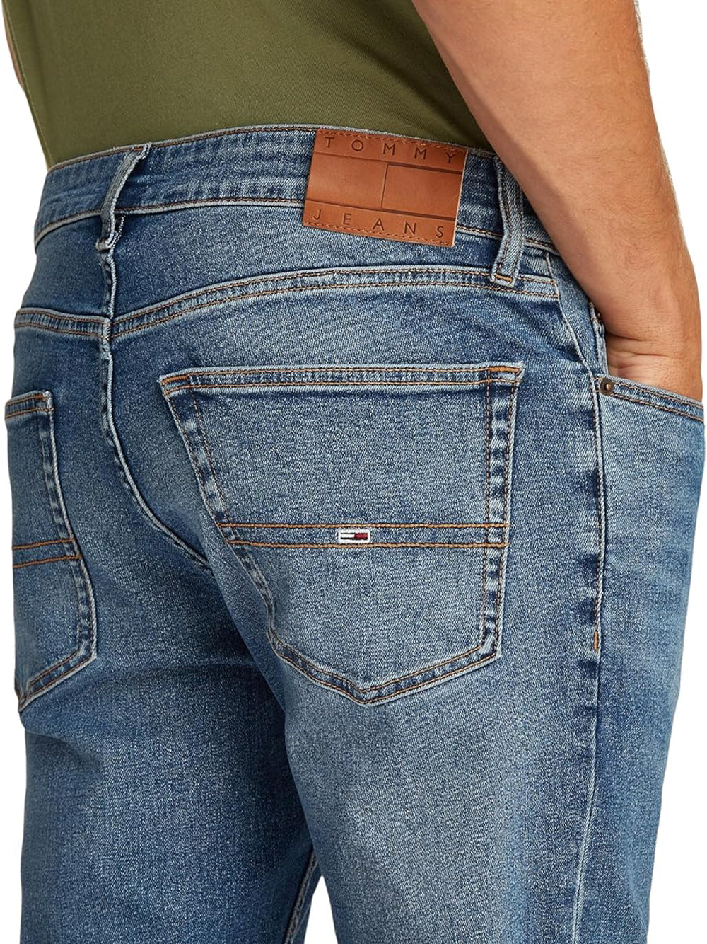 Tommy Hilfiger Tommy Hilfiger Jeans Uomo Mod. DM0DM21378 SCANTON 1A5 DENIM Blu