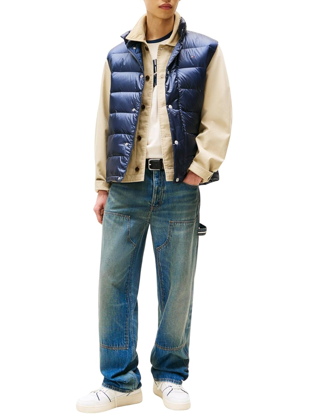 Tommy Hilfiger Tommy Hilfiger Smanicato Uomo Mod. DM0DM21777 C1G Blu