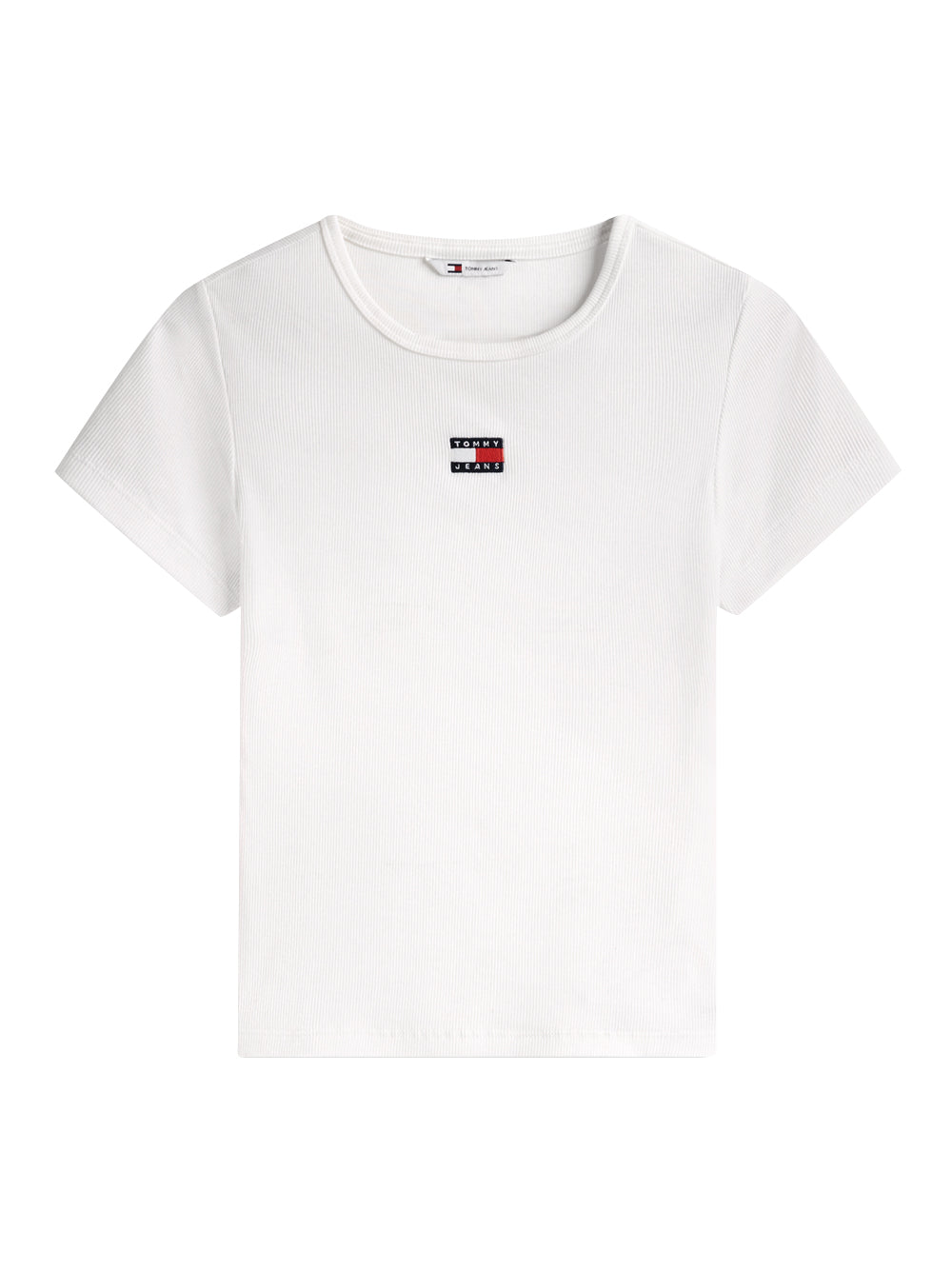 Tommy Hilfiger Tommy Hilfiger T-shirt Donna Mod. DW0DW17881 JBL Bianco