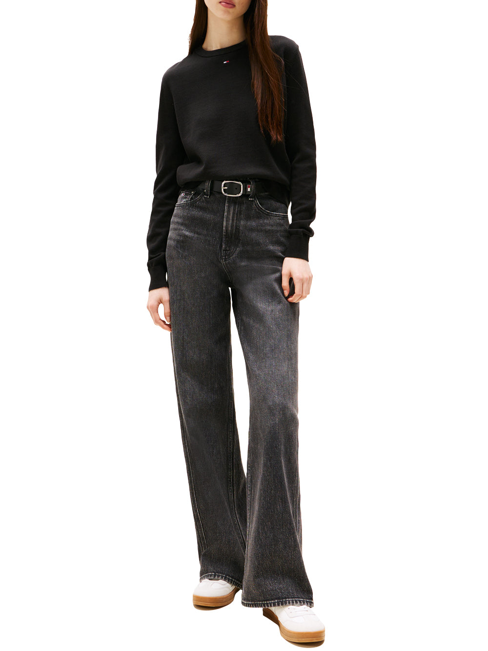 Tommy Hilfiger Tommy Hilfiger Maglia Donna Mod. DW0DW20159 BDS Nero
