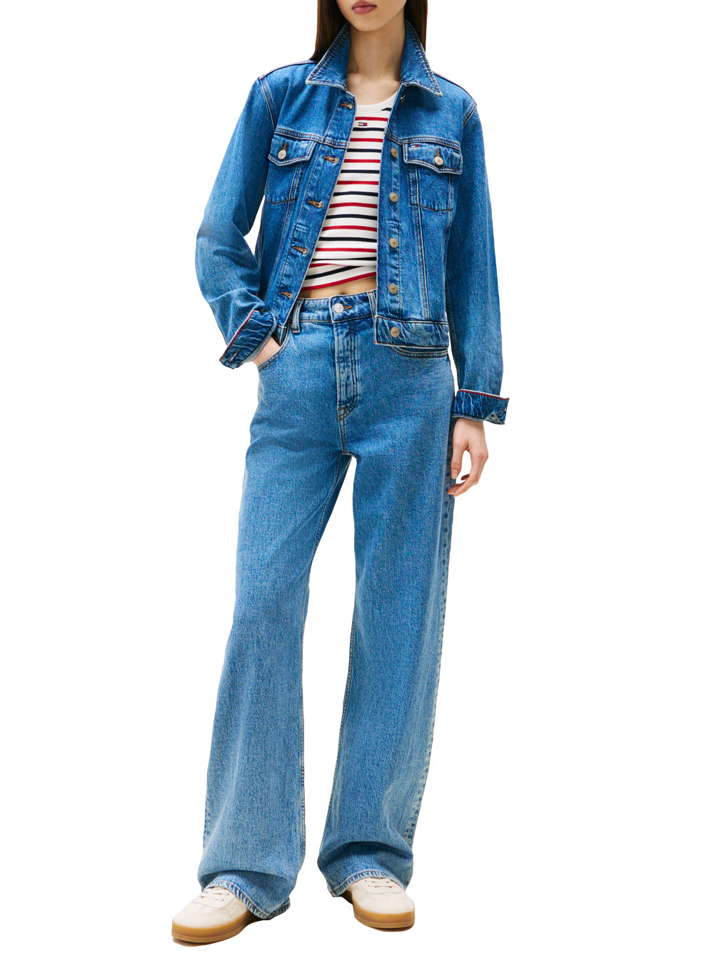 Tommy Hilfiger Tommy Hilfiger Jeans Donna Mod. DW0DW20491 1A5 DENIM Blu