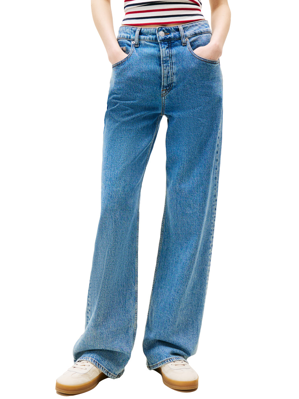 Tommy Hilfiger Tommy Hilfiger Jeans Donna Mod. DW0DW20491 1A5 DENIM Blu